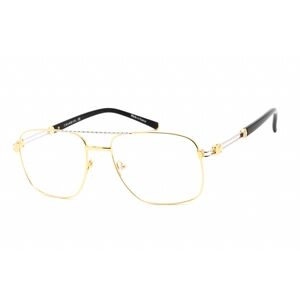 NWT Charriol PC75089-C03 56mm Shiny Silver Eyeglasses